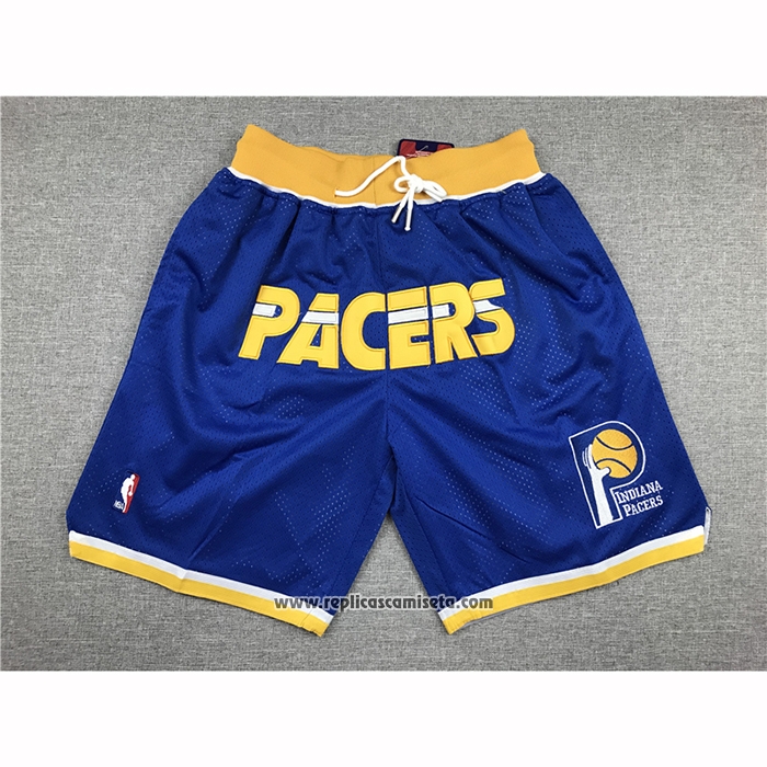 Pantalone Indiana Pacers Just Don 2019 Azul
